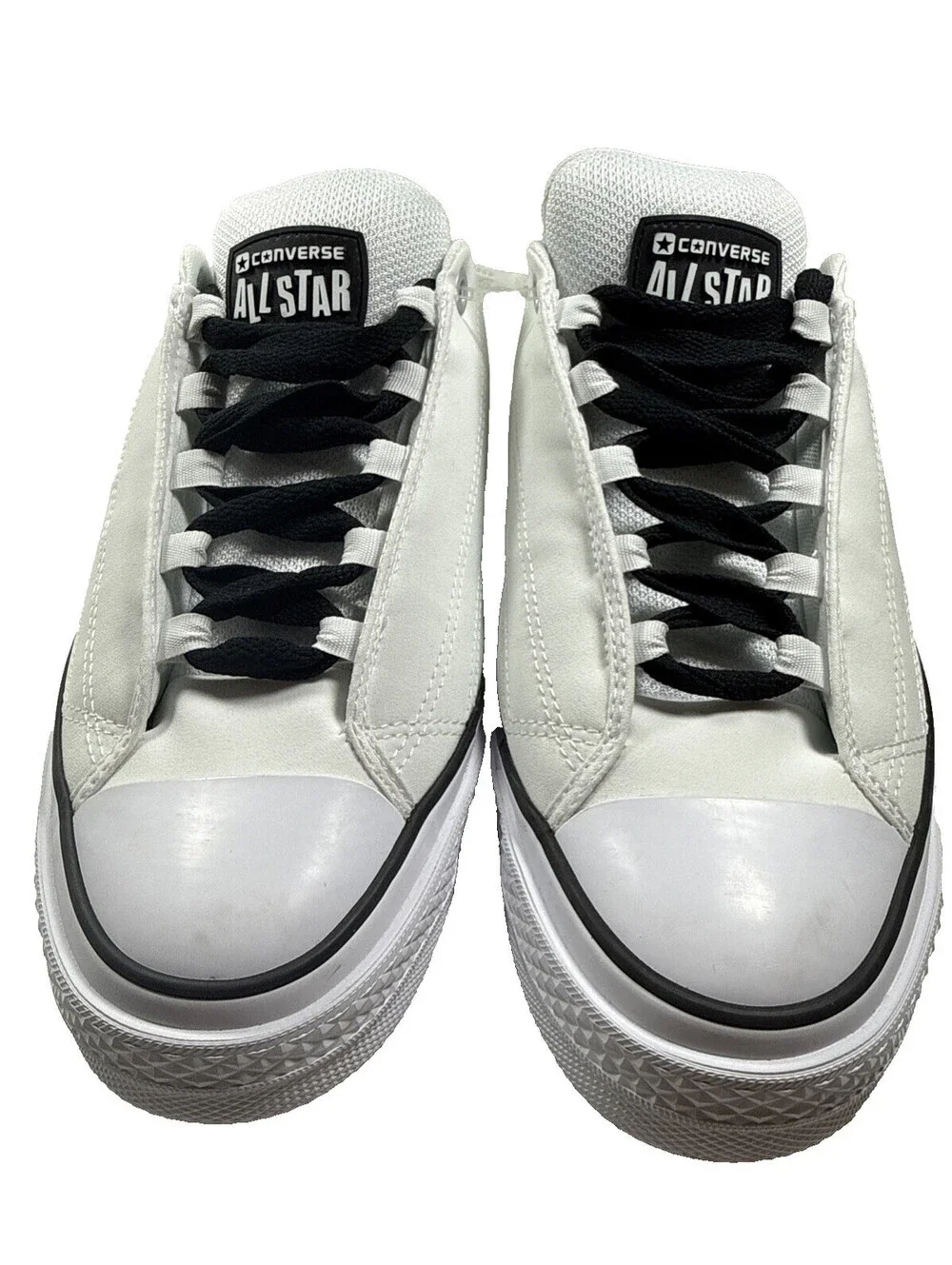 Converse Chuck Taylor All Star Low Puff A14722C White Black Men Size 12 NWT
